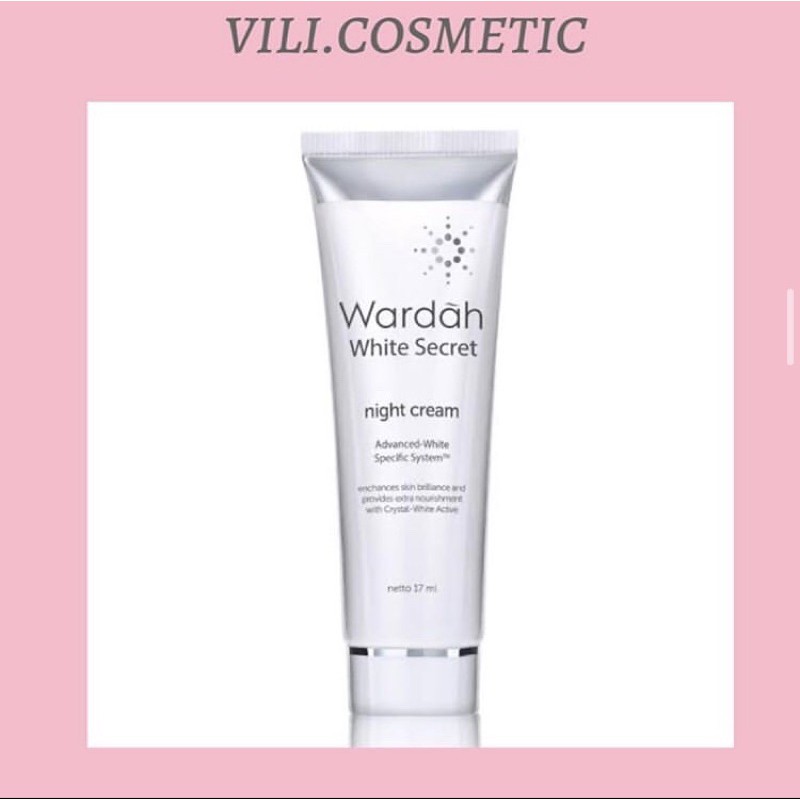 Wardah White Secret Night Cream