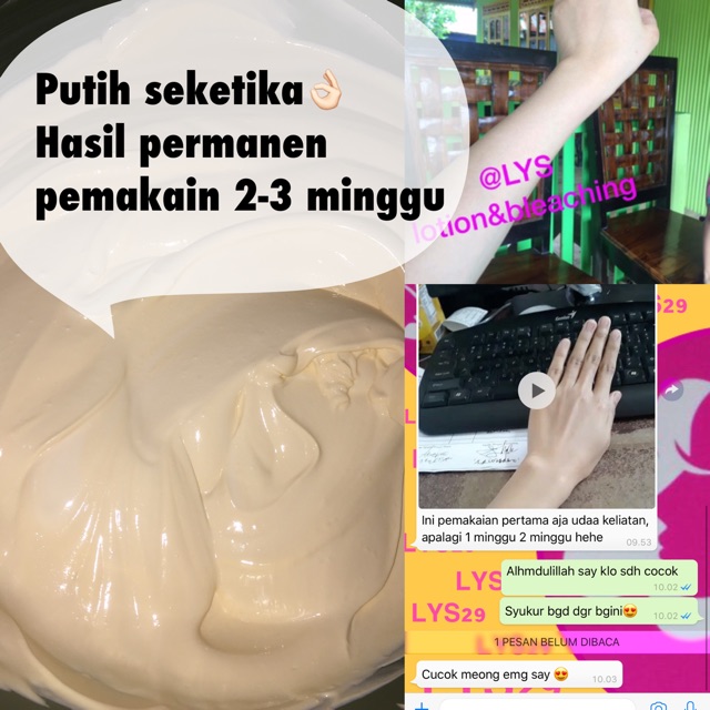 Racikan Pemutih Badan By Bugis Handbody Shopee Indonesia