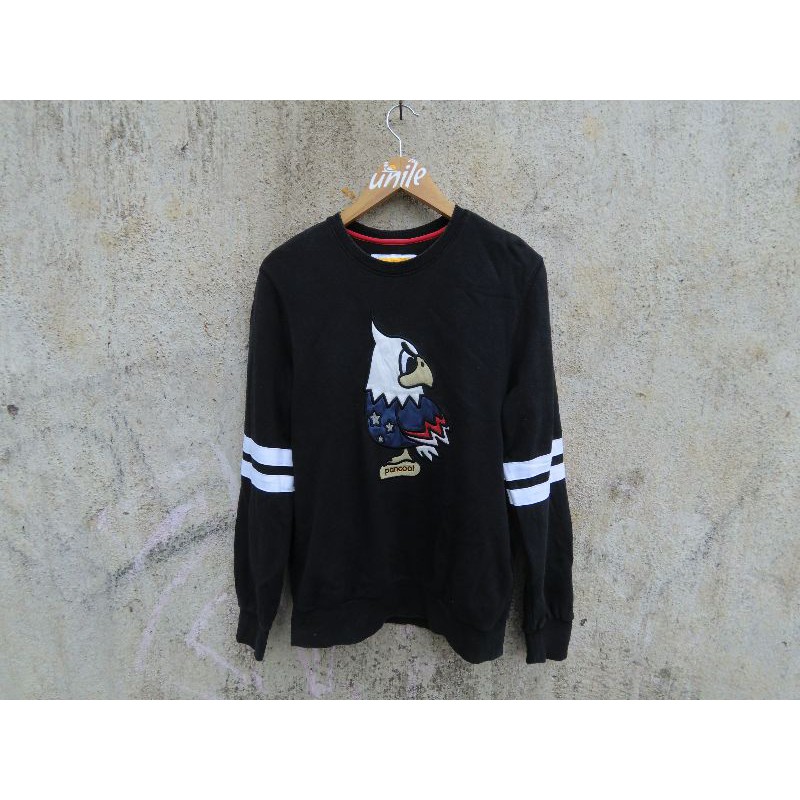 Crewneck pancoat eagle