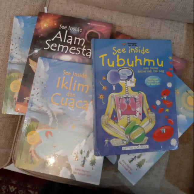 Buku Erlangga: See Inside Tubuhku/Matematika/Lautan/Planet Bumi