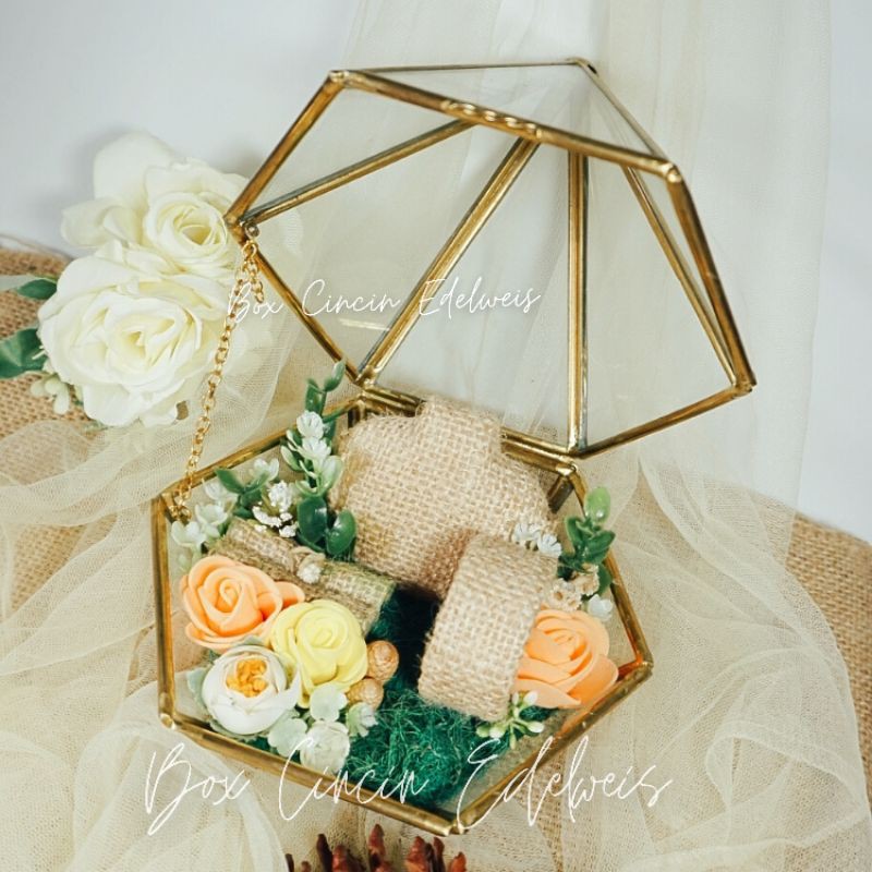 KOTAK CINCIN/ RING BOX/ RING BEARER/ KOTAK CINCIN RUSTIC/ KOTAK CINCIN/ BOX CINCIN/ TERRARIUM