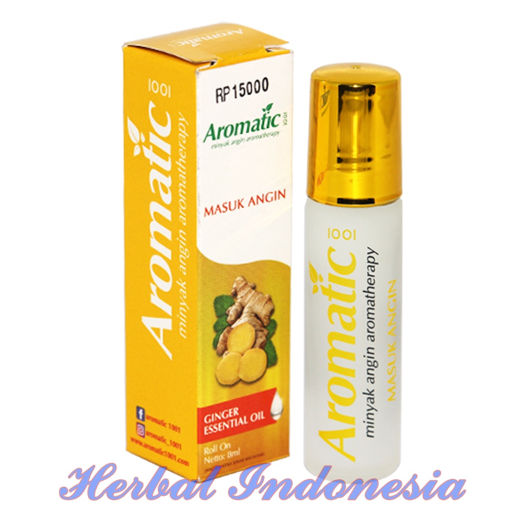 Minyak Angin Aromatherapy Roll On | Aromatic MASUK ANGIN 8 ml