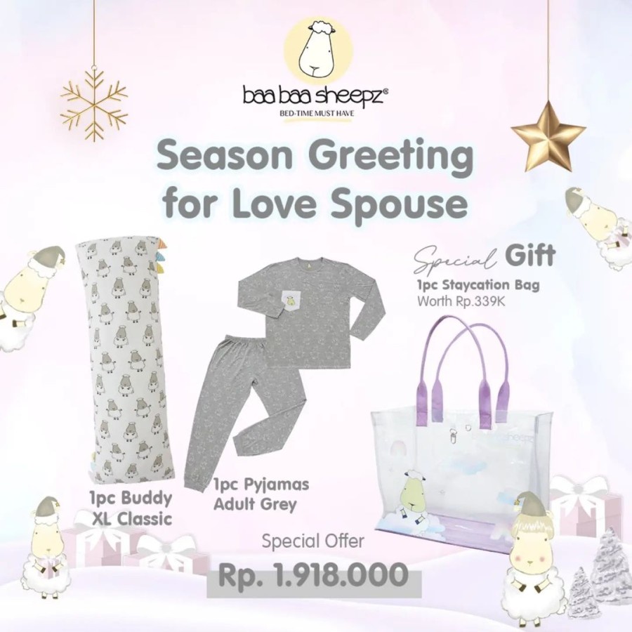 Baabaasheepz Promo Bundling Season Greeting / Love Spouse