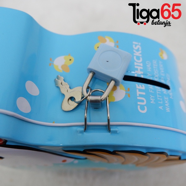 365 COIN BANK #41197 Celengan Gembok Buka Tutup Bentuk Lucu