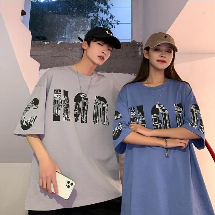 T-Shirt Oversize Import Unisex HAR Bahan Katun Premium Impor (A128-2247)