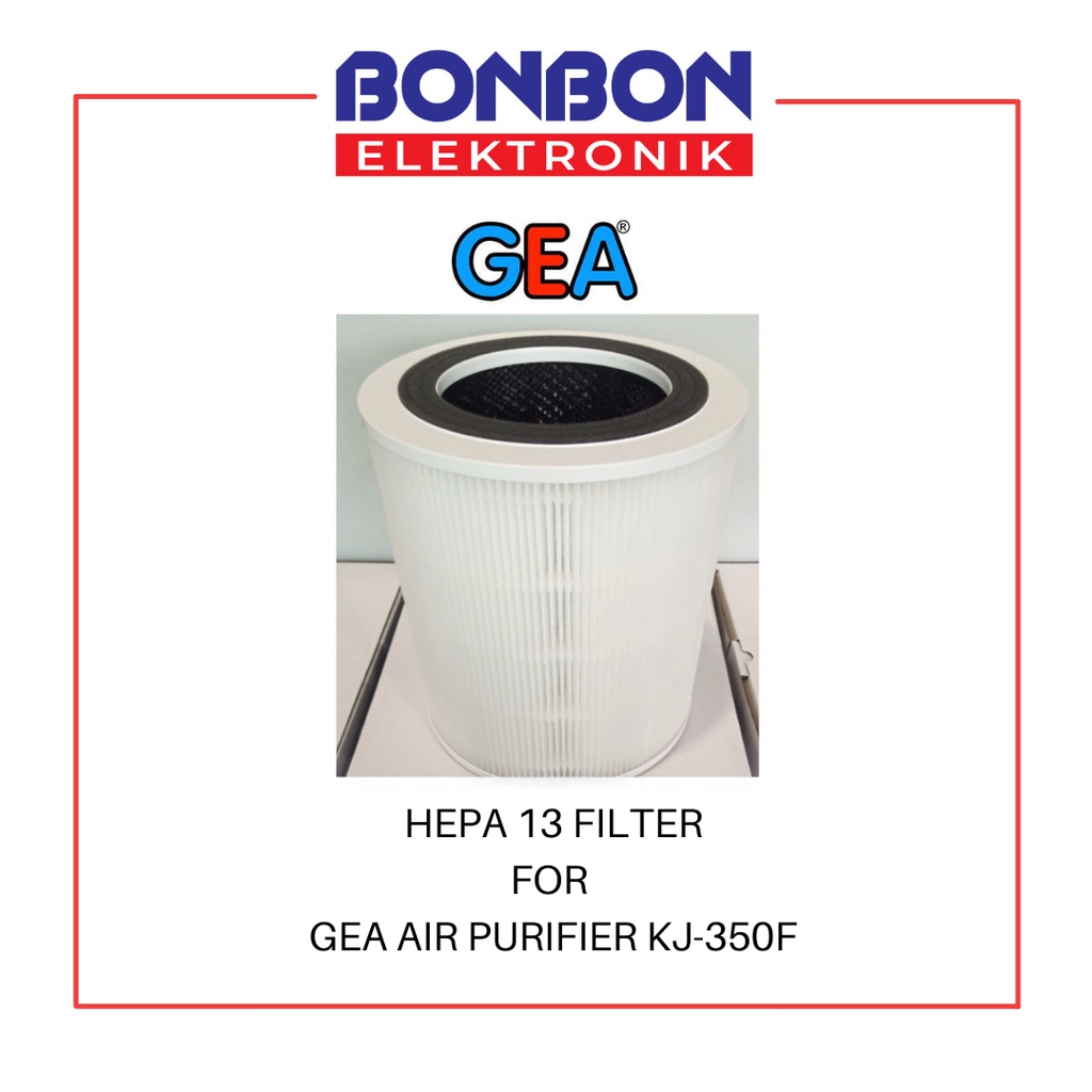 GEA KJ-350F Air Purifier HEPA 13 Replacement Filter KJ350F KJ350