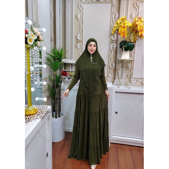 READY SIAP KIRIM HOMEY DRESS SORAYA BY ASMARYAM ORIGINAL