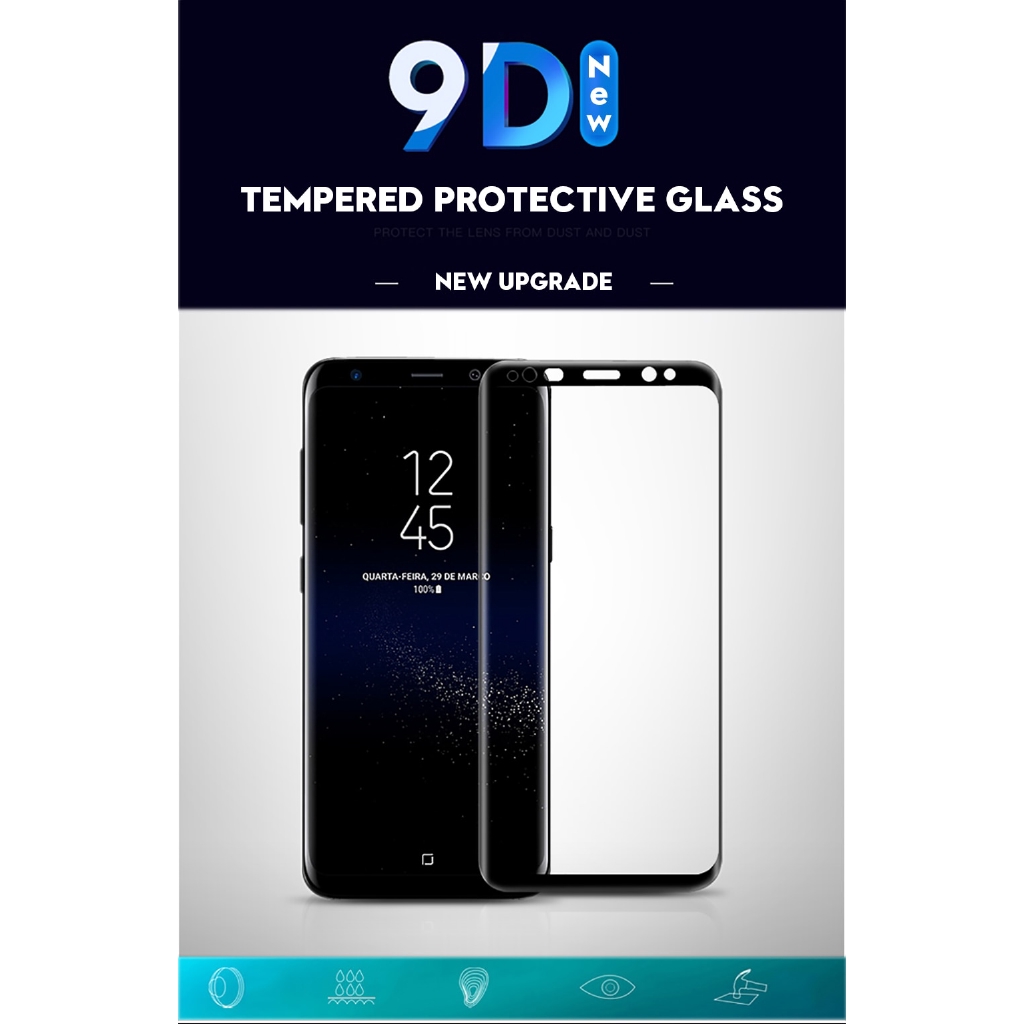 Samsung Galaxy Note 5 8 9 10 S7 edge S8 S9 S10 S10E Plus Lite 9D Curved Tempered Glass Full Coverage Screen Protector Film