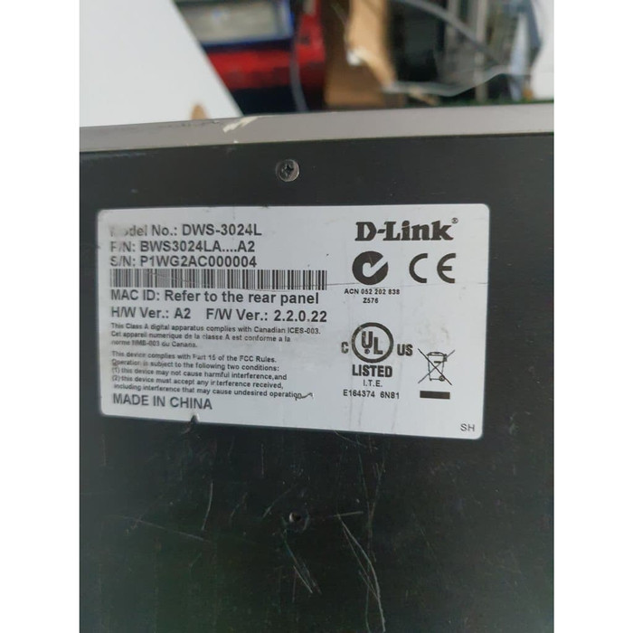 D-Link DWS 3024L - switch - 24 ports - managed