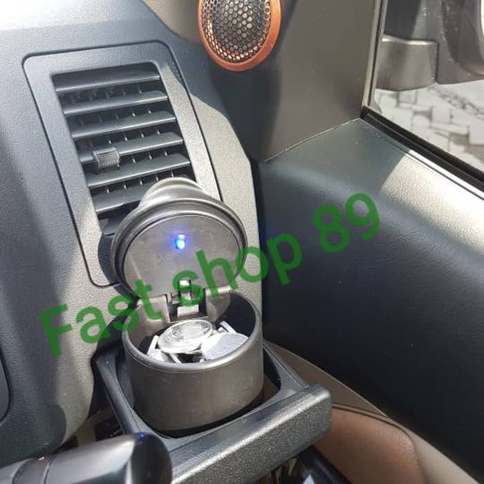 ASBAK MOBIL LED / HOLDER TEMPAT COIN MOBIL - AS07