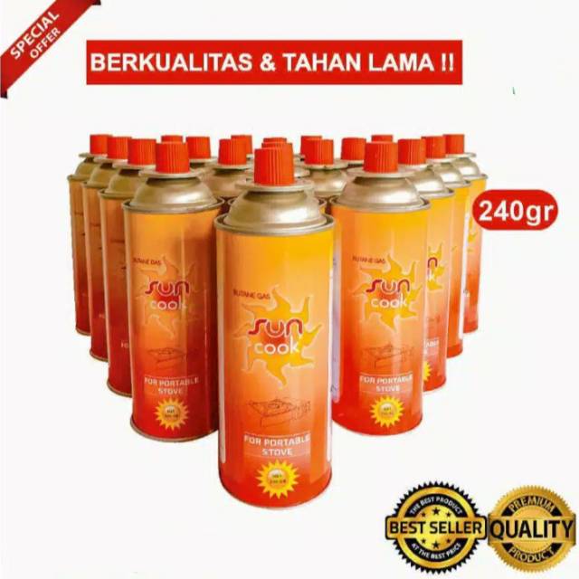 Sun Cook gas kaleng portable