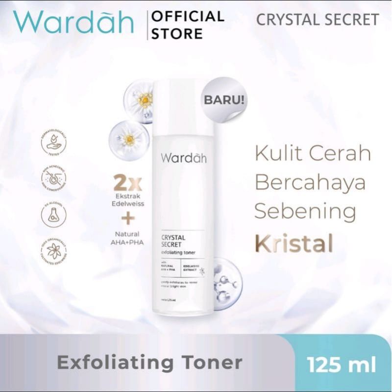 Wardah Crystal Secret Exfoliating Toner