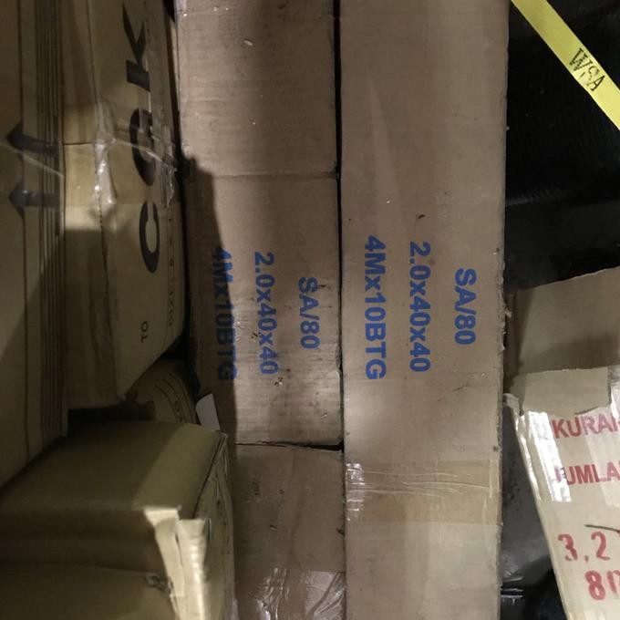 READY STOK SIKU LUBANG UNION/SIKU BOLONG/SIKU RAK ABU/SIKU UNION SA-80 4 METER