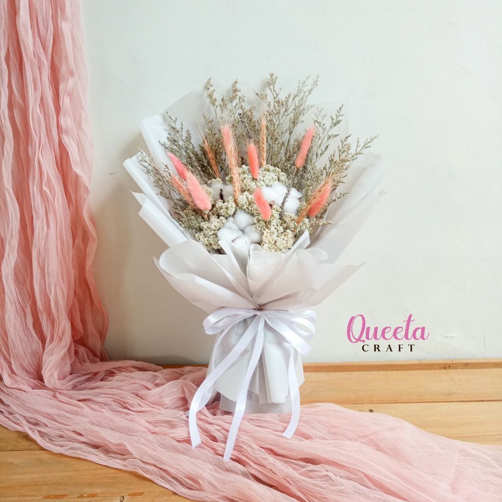 Buket Wisuda/Buket Graduation/Hadiah Wisuda/Buket Bunga/Buket Bunga Kering