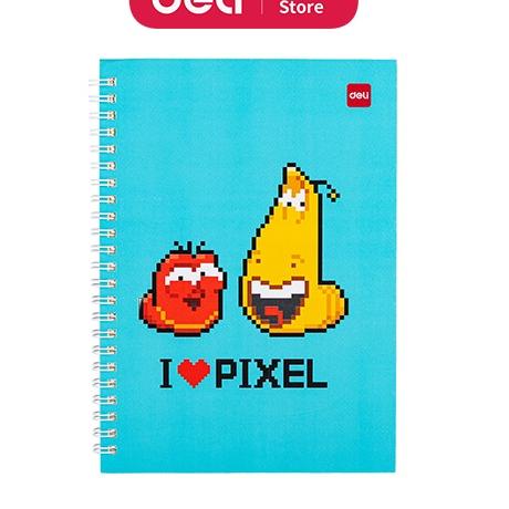 

Harga Termurah RBKNT Deli Larva Spiral Notebook / Buku Softcover Spiral A5 60 Halaman 70gsm ELA560 91 Harga Murah