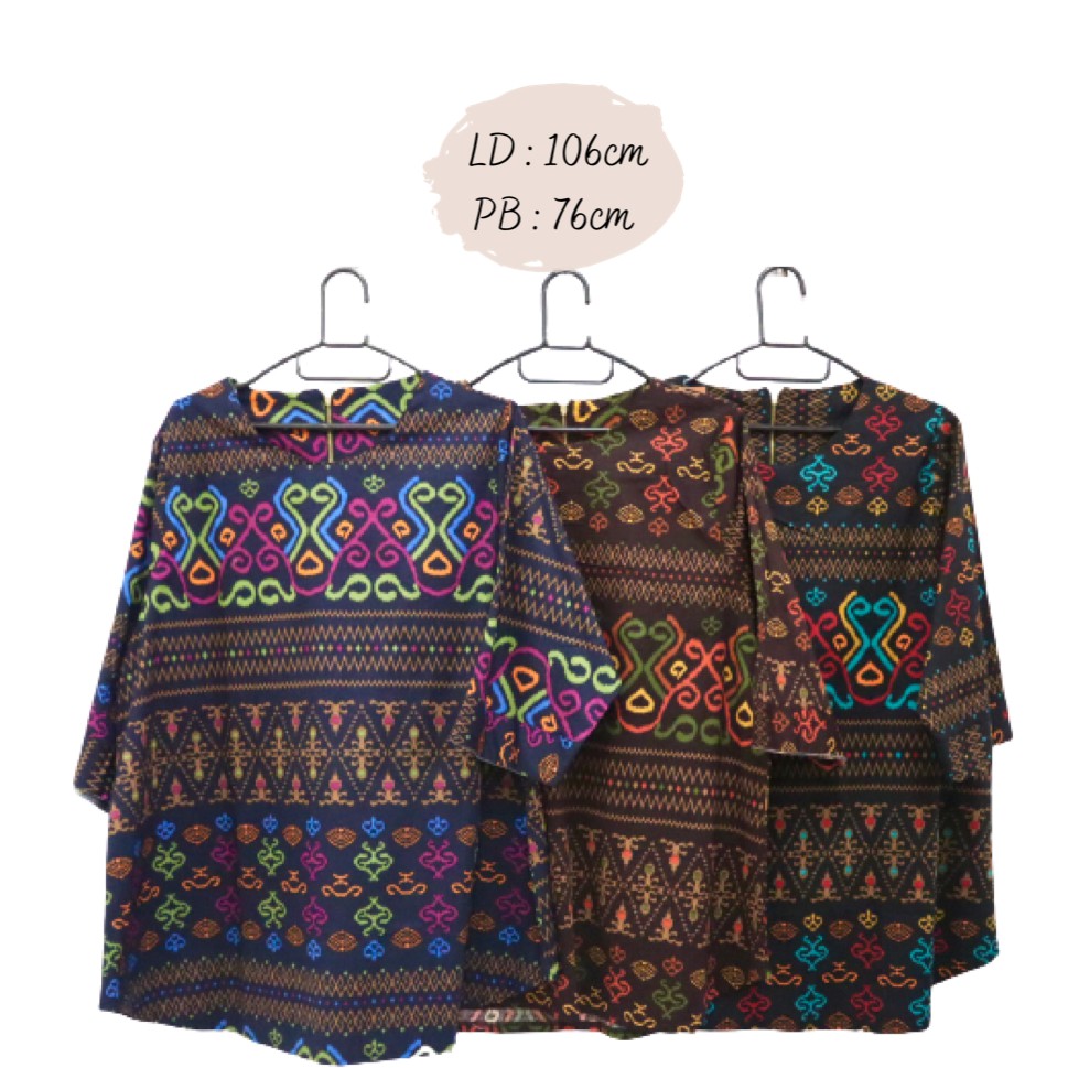 BATIK JUMBO | ATASAN BATIK | BATIK MODERN WANITA