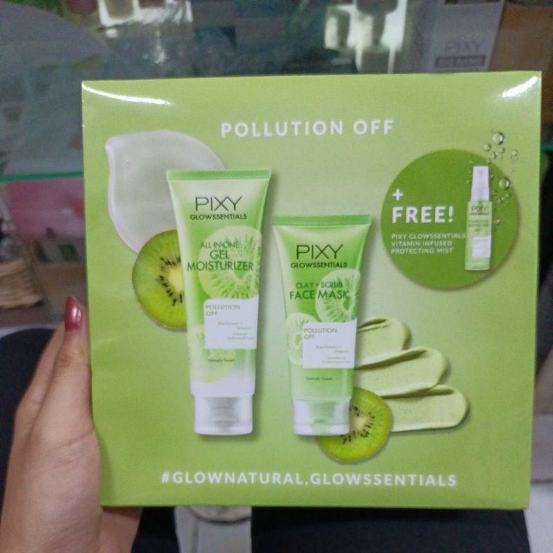 Pixy paket glowssentials FREE vitamin infused mist