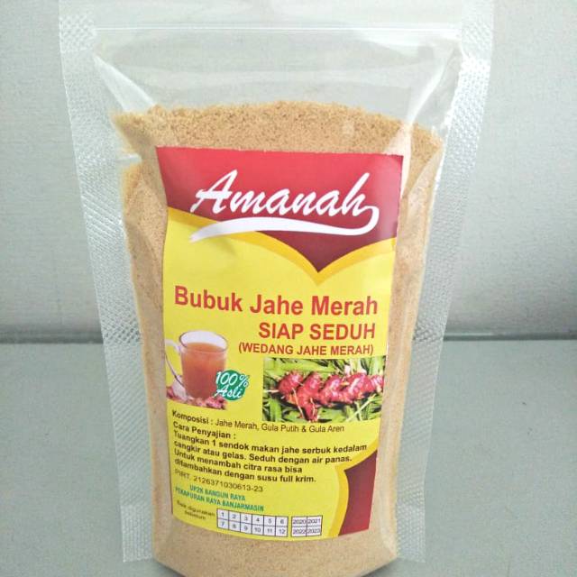 

BUBUK JAHE MERAH
