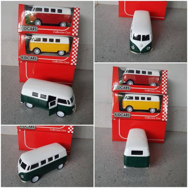 Mainan Diecast Mobil VW Combi - Diecast Mobil VW