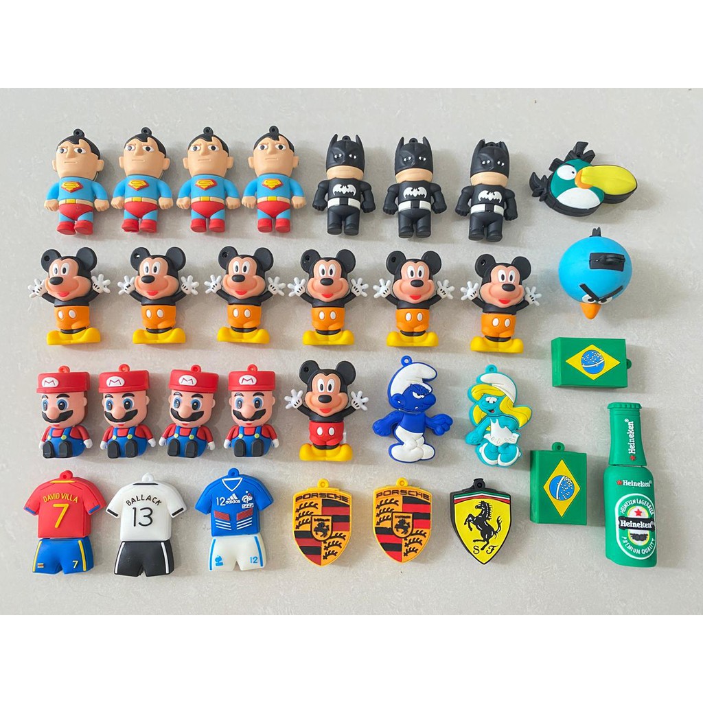 Flash disk Cartoon 8GB Flas disk mickey flash disk superhero bola