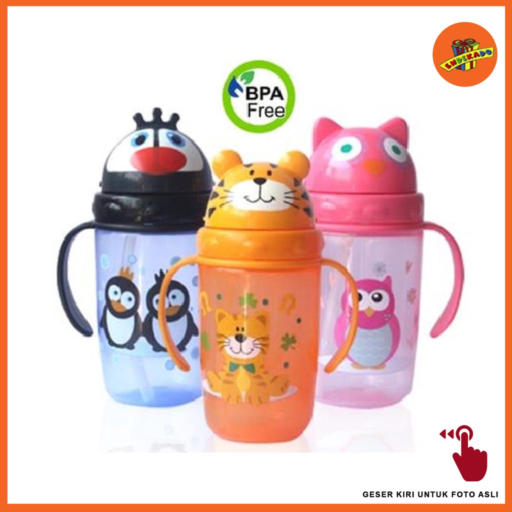 MAKASSAR! DODO ANIMAL CHARACTER CUP DDC008 - Botol Minum Anak Karakter