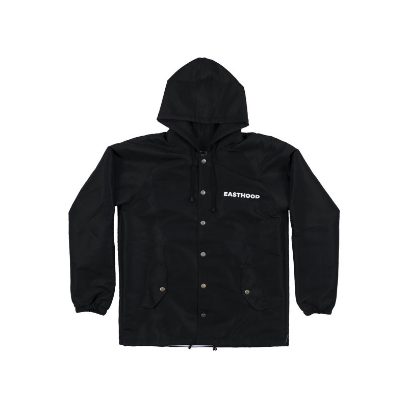 Easthood Proper Coach Jaket Hitam
