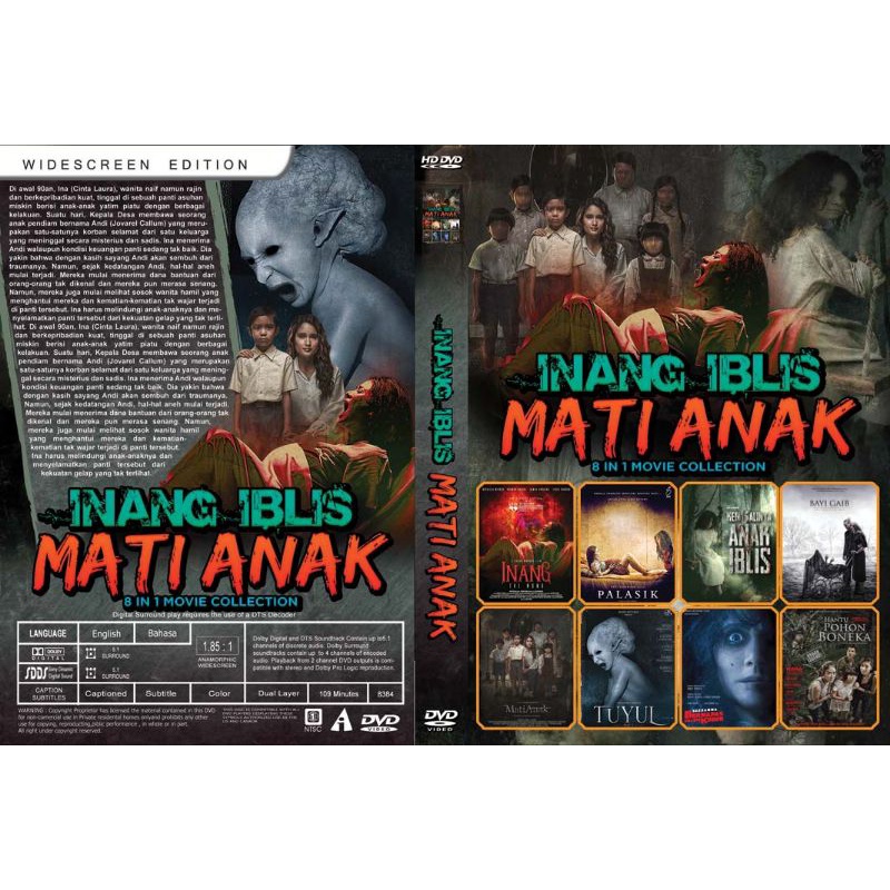 Jual Kaset Film Koleksi Indonesia Horror Hantu Inang Terbaik Shopee Indonesia 