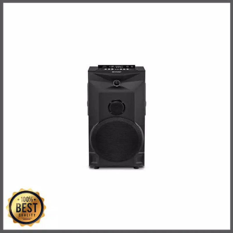 Speaker Aktif Sharp Cbox Pro 10-UBB/ 10inch Bluetooth (Khusus Sidoarjo Surabaya Gersik Mojokerto)