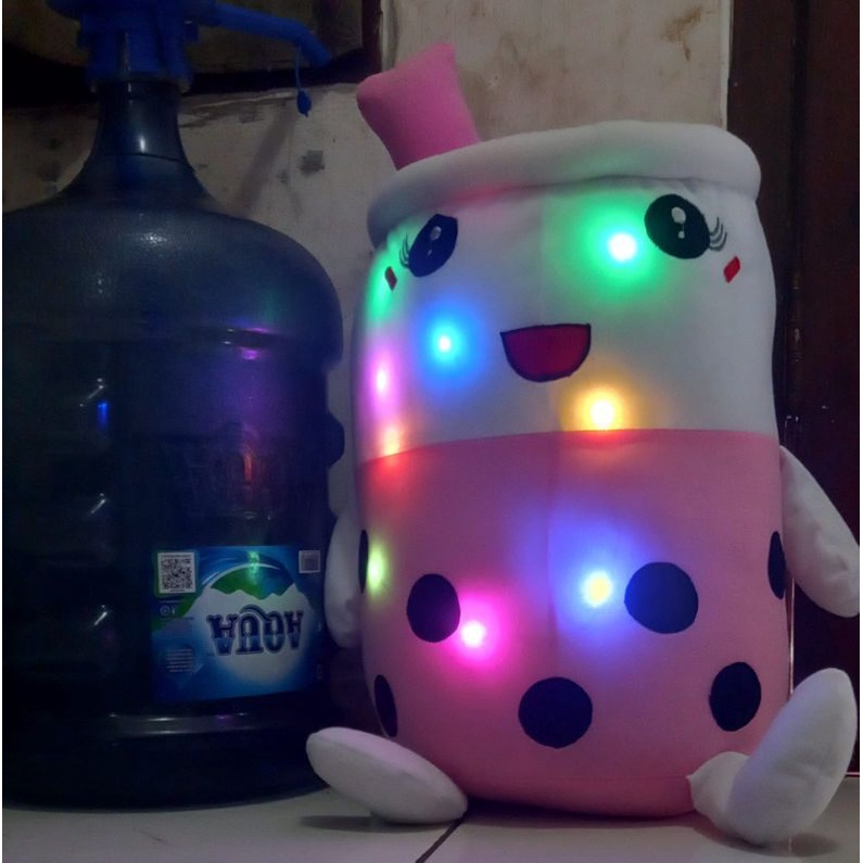 Boneka Boba Tangan Kaki Led Jumbo Galon Uk 50Cm Mainan Anak Viral Murah