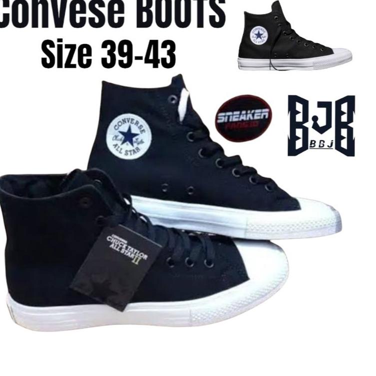 Paling Dicari.. CONVERSE size 36-43 BOOTS ALSTAR // Sepatu sneakers Termurahh