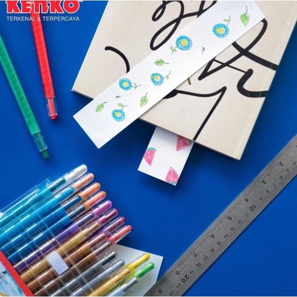 

Paling Istimewa Twist Crayon / Crayon Putar Kenko isi 24 warna