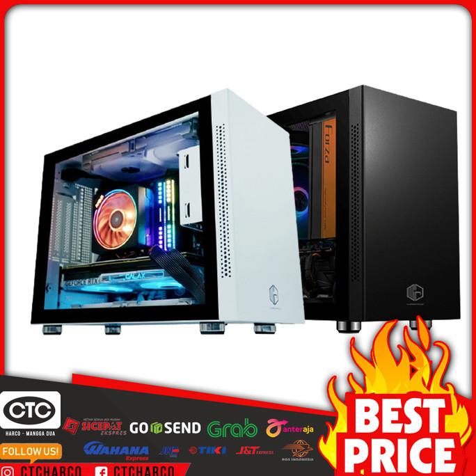 Casing Cube Gaming Axel - Tempered Glass Version - Casing Gaming