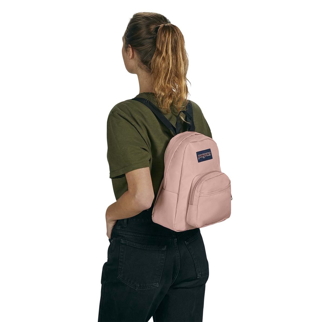 JanSport Tas Ransel / Mini Backpack / Mini Daypack Half Pint Misty Rose