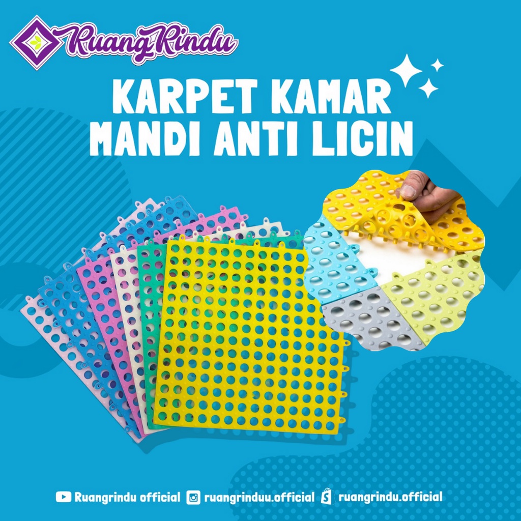 KARPET KAMAR MANDI ANTI LICIN
