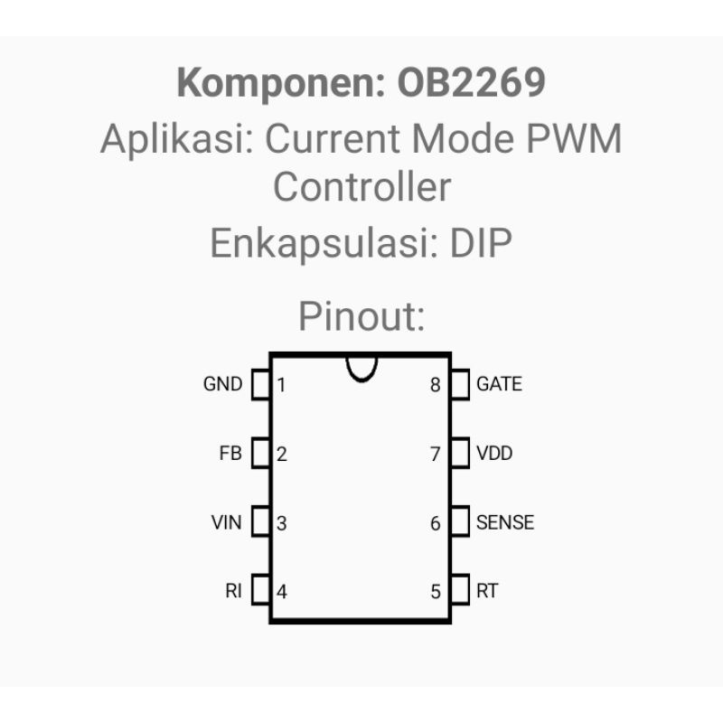 IC ob2269 ob 2269 ic pwm