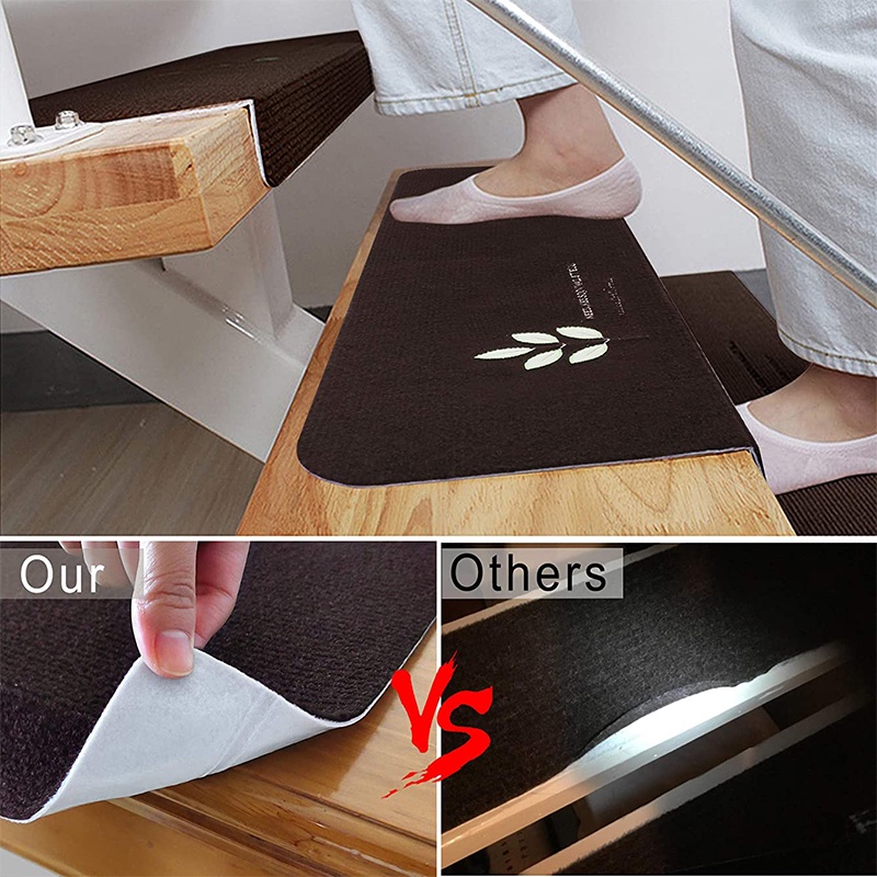 【55x22CM】Karpet Tangga Non-Slip / Karpet Tangga Anti Slip / Stair Mat