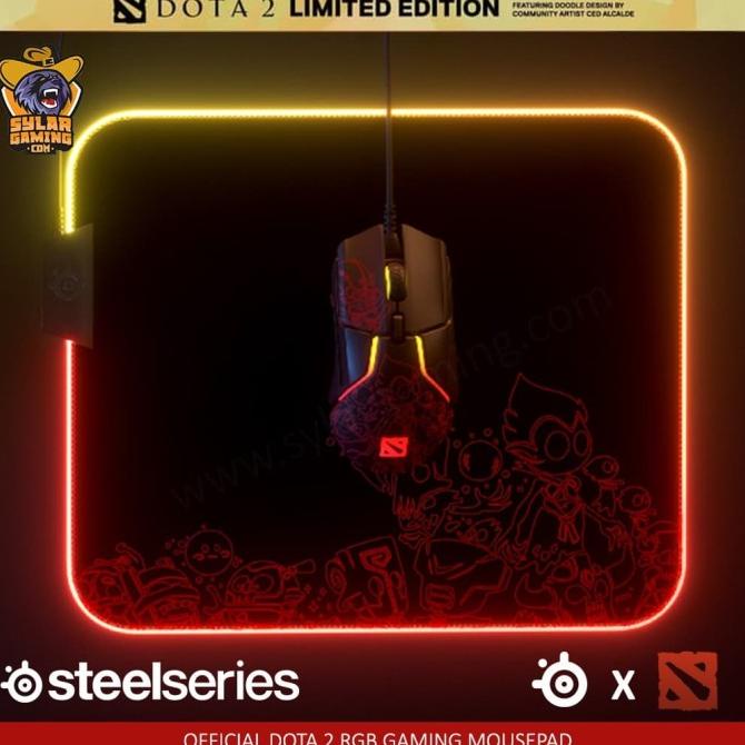 SteelSeries QcK Prism Dota 2 The International 9 Edition