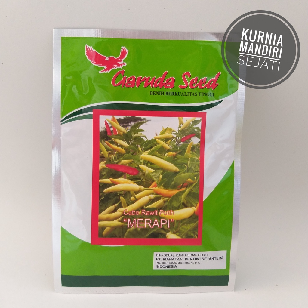 Benih Cabe Rawit Putih MERAPI Garuda Seed 10 Gram