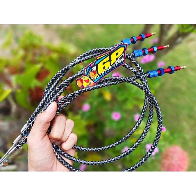 Kabel kopling serat CNC vixion ninja r rr new vixion not aitech ktech sps