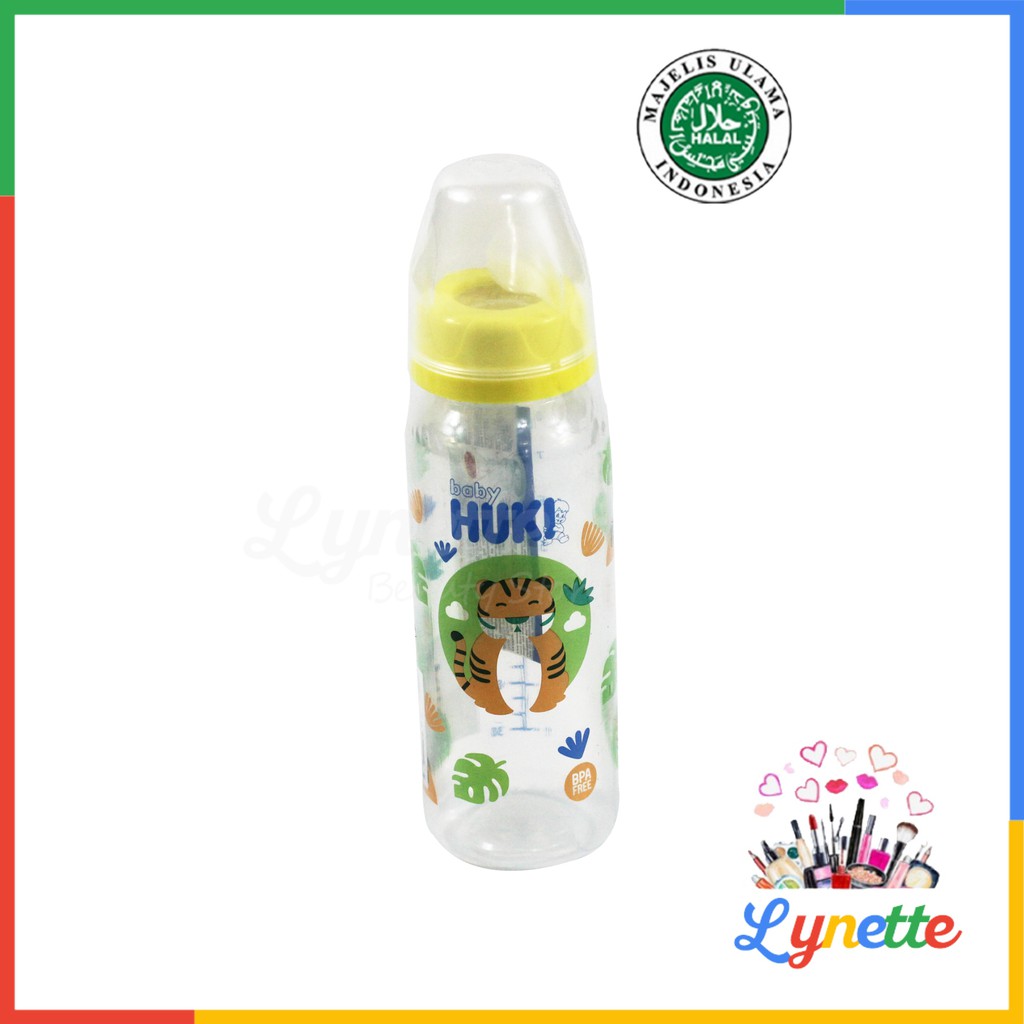 HUKI Botol Susu Dot Gepeng Nipple Silikon HALAL ORIGINAL HUKI Botol Susu Dot Gepeng Nipple Silikon HALAL ORIGINAL
