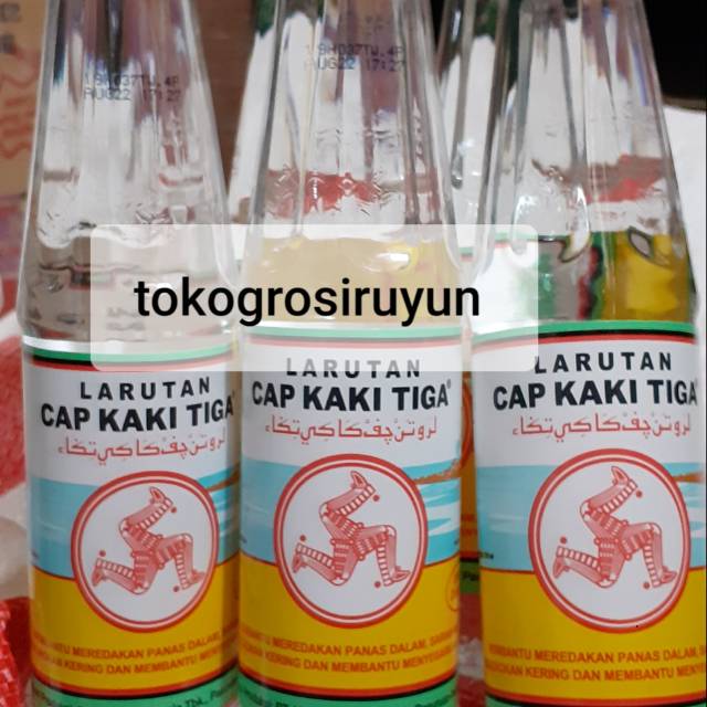 

Larutan cap kaki tiga botol 200 ml pereda panas dalam larutan penyegar tokogrosiruyun