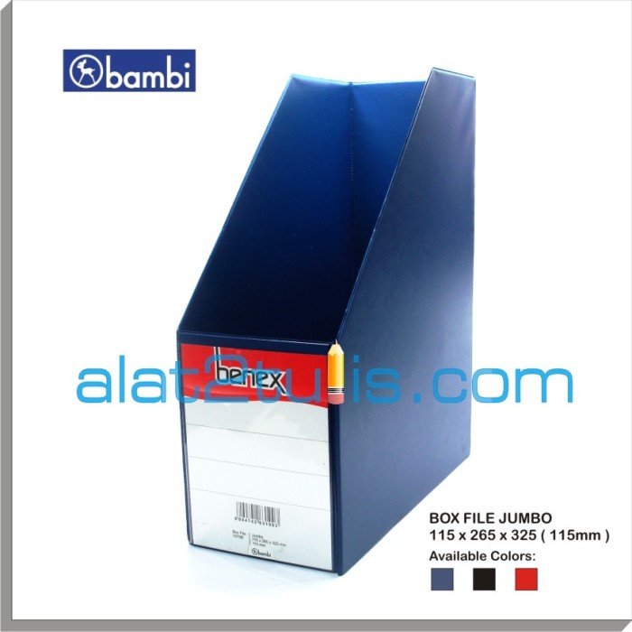 

File-Box- Box File Bambi Benex Jumbo Pvc -Box-File.