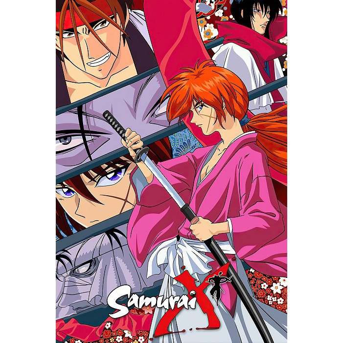 Poster Anime Samurai X Rurouni Kenshin 60x89cm