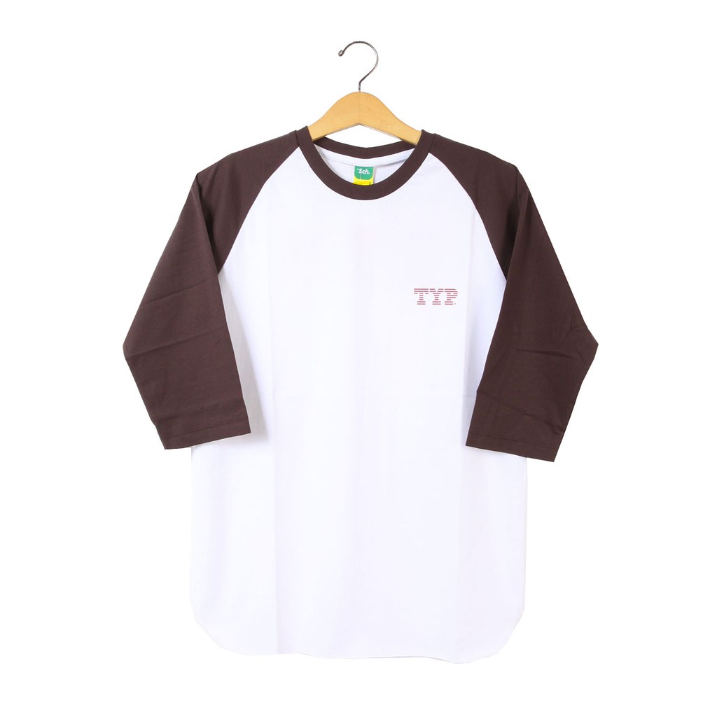 KAOS - (SCH) CUT NUM - PUTIH COKLAT TUA// TSHIRT ORIGINAL DISTRO PREMIUM