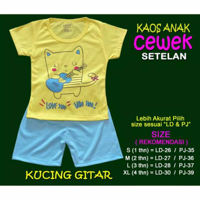 S4 Setelan Katun Jepang Anak 1- 4 thn Cowok Cewek | Baju Bayi Piyama Kartun Balita|Celana Pendek