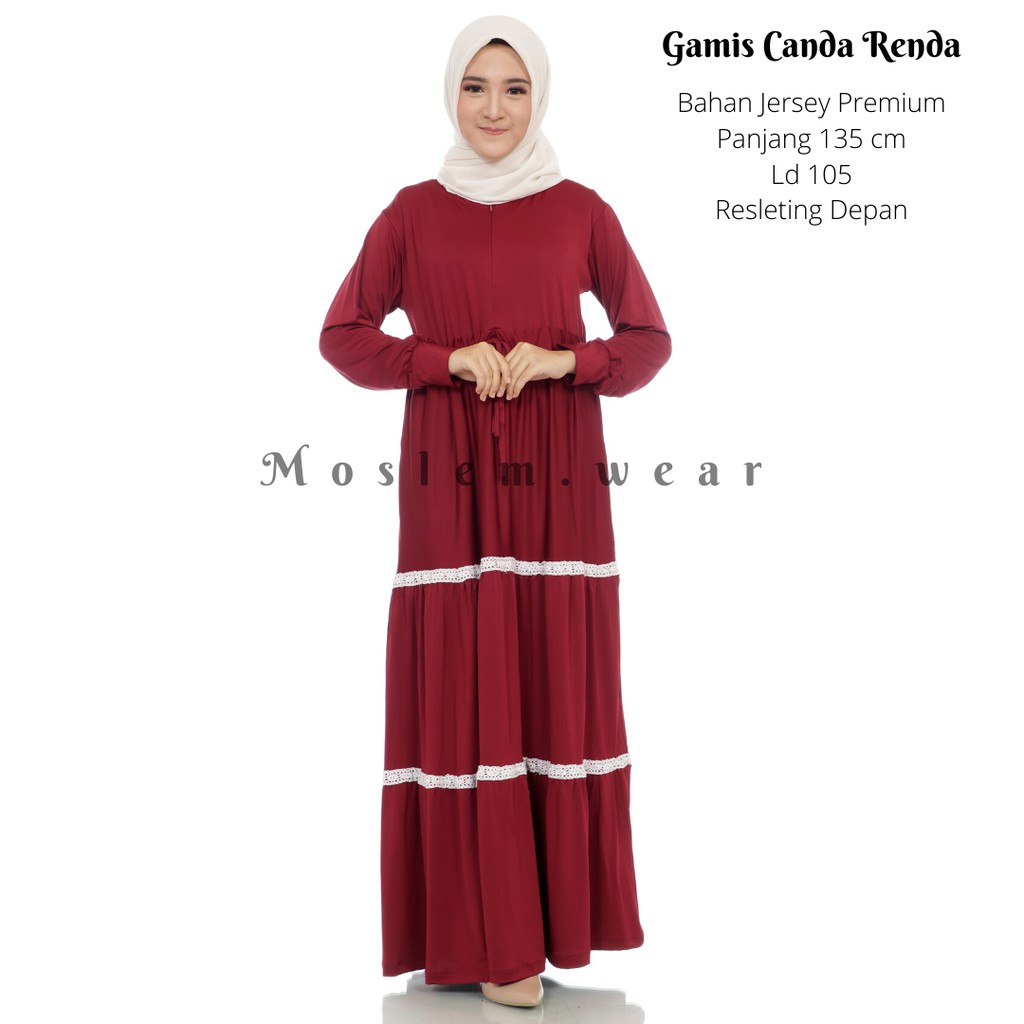 GAMIS CANDA SUSUN RENDA