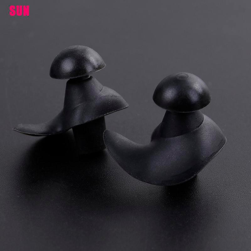 (Bf) Earplug Silikon Lembut Nyaman Anti Bising Reusable Untuk Berenang