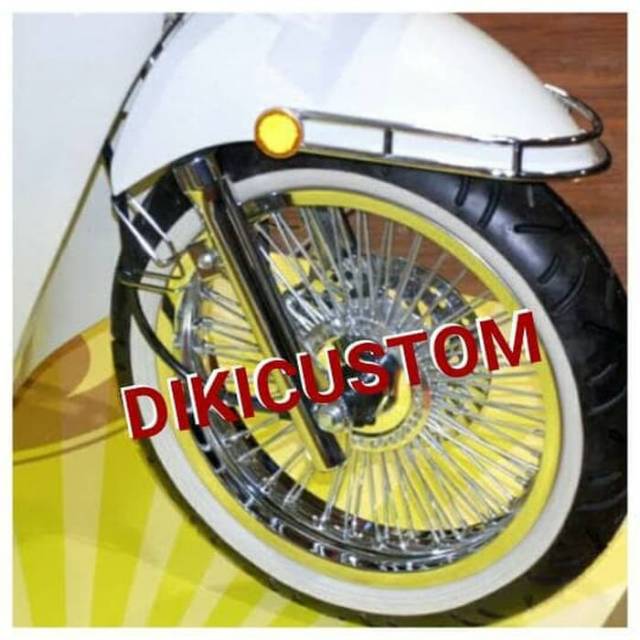 Aksesoris motor / list ban honda scoopy ring 12