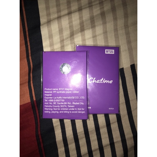magnet bt21 chatime