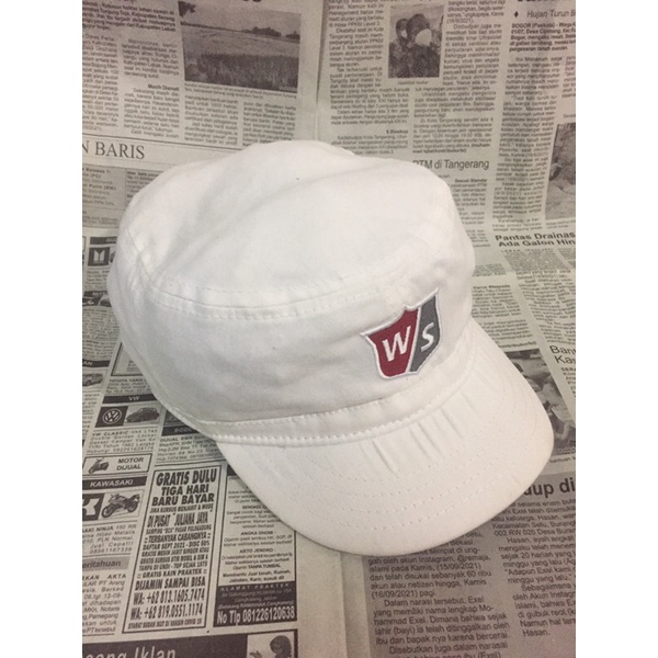 TOPI WILSON STAF AFLEX VISOR pendek